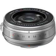 Fujifilm X-E5 Silver with XF 23mm f/2.8 R WR Lens and instax mini Link 2 Print Kit (Space Blue)