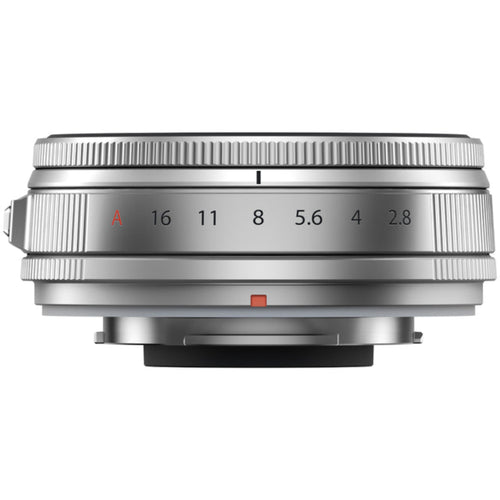 Fujifilm X-E5 Silver with XF 23mm f/2.8 R WR Lens and instax mini Link 2 Print Kit (Space Blue)