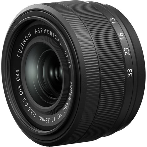 Fujifilm X-T30 III Black with XC 13-33mm f/3.5-6.3 OIS Lens and instax mini Link 2 Print Kit (Space Blue)