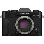 Fujifilm X-T30 III Black with XC 13-33mm f/3.5-6.3 OIS Lens and instax mini Link 2 Print Kit (Space Blue)