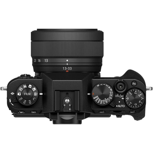 Fujifilm X-T30 III Black with XC 13-33mm f/3.5-6.3 OIS Lens and instax mini Link 2 Print Kit (Space Blue)
