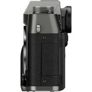 Fujifilm X-T30 III Charcoal Silver with XC 13-33mm f/3.5-6.3 OIS Lens and instax mini Link 2 Print Kit (Space Blue)