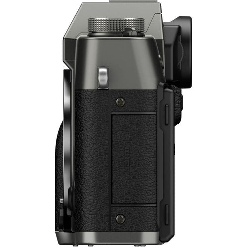 Fujifilm X-T30 III Charcoal Silver with XC 13-33mm f/3.5-6.3 OIS Lens and instax mini Link 2 Print Kit (Space Blue)