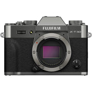 Fujifilm X-T30 III Charcoal Silver with XC 13-33mm f/3.5-6.3 OIS Lens and instax mini Link 2 Print Kit (Space Blue)