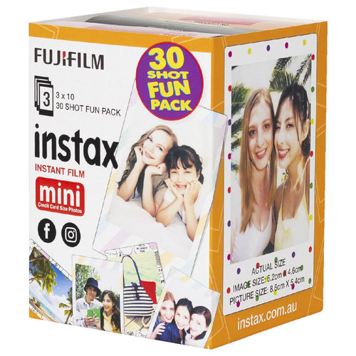Fujifilm Instax Mini Film 30 Pack Fun