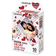 Fujifilm Instax Mini Film 10 Pack Hearts