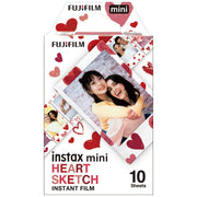 Fujifilm Instax Mini Film 10 Pack Hearts