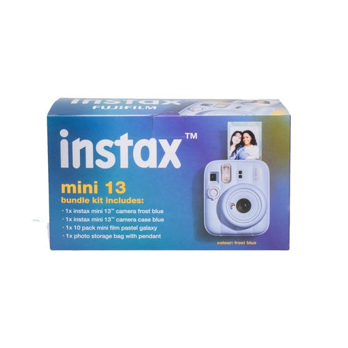 Fujifilm Instax Mini 13 Value Bundle Frost Blue - packaging