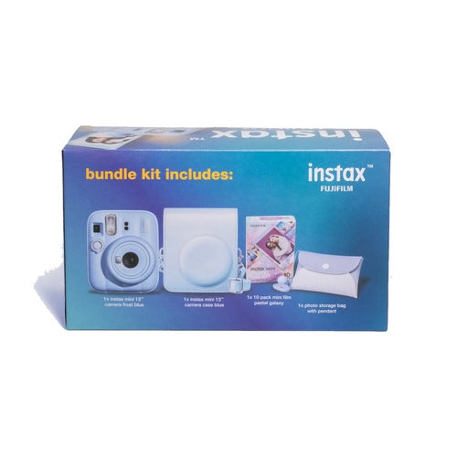 Fujifilm Instax Mini 13 Value Bundle Frost Blue - packaging