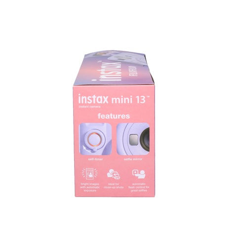 Fujifilm Instax Mini 13 Value Bundle Dreamy Purple - packaging