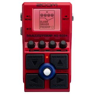 Zoom MS-60B+ MultiStomp Guitar Effects Pedal