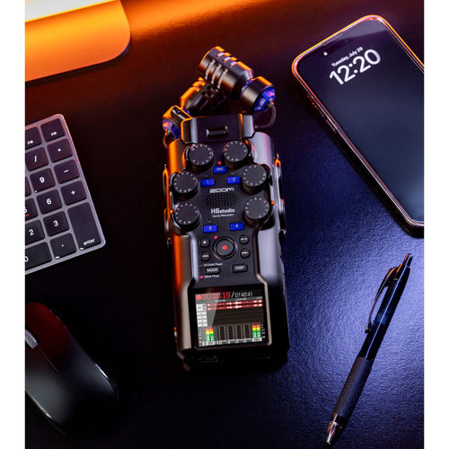 Zoom H6S Studio Handy Recorder