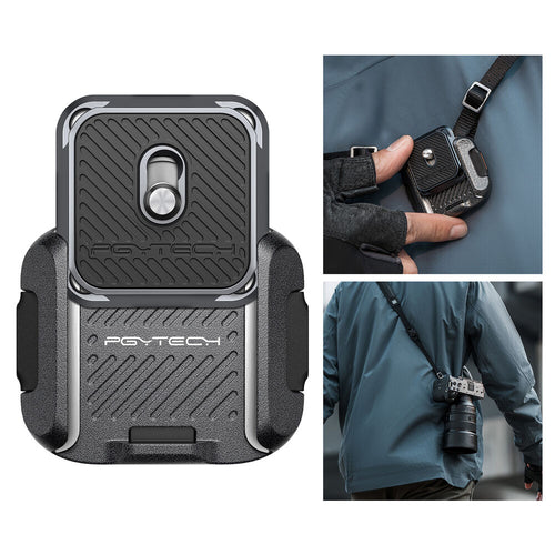 PGYTech Shoulder Strap Quick Release Clamp and Plate