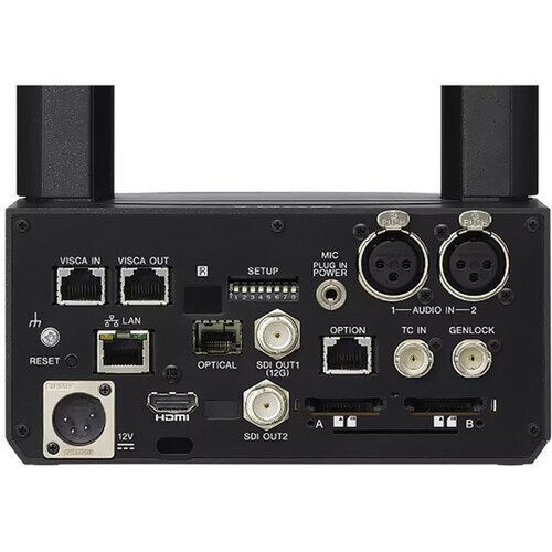 Sony BRC-AM7 rear connector panel