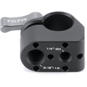 Tilta 15mm Rod Holder to Mounting Block - Black