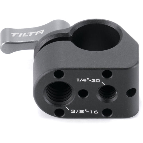 Tilta 15mm Rod Holder to Mounting Block - Black