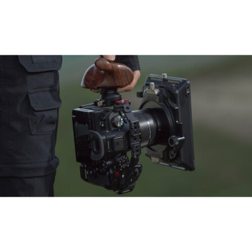 Tilta Advanced Left-Side Wooden Handle (ARRI Rosette, Black)