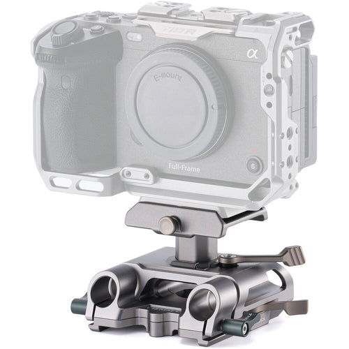 Tilta Height-Adjustable Arca-Type 15mm LWS Baseplate (Titanium Grey)