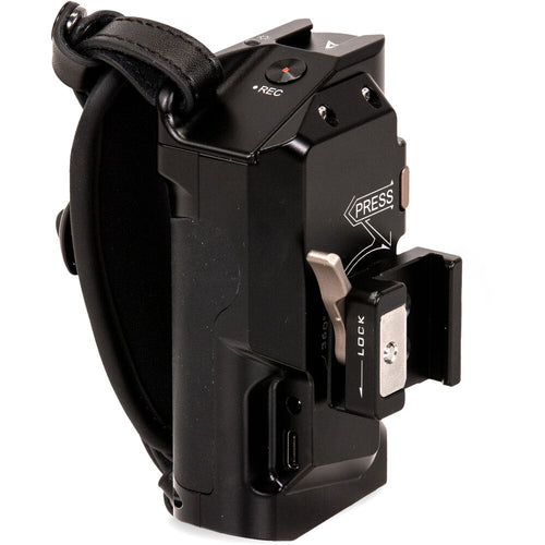 Tilta Left-Side Advanced Power Handle with Run/Stop for F570 Battery (Black, Type IV)