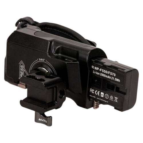 Tilta Right-Side Advanced Power Handle with Run/Stop for F570 Battery (Black, Type VI)