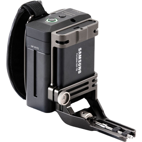 Tilta Side Focus Handle Type I with T5 Holder (F970, Tilta Grey)