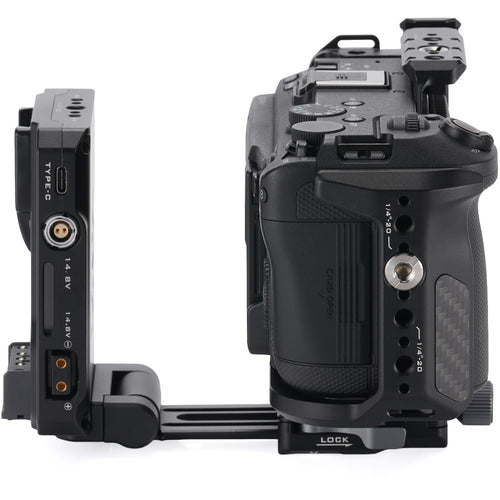 Tilta Camera Cage for Canon R6 V Power Kit - Black