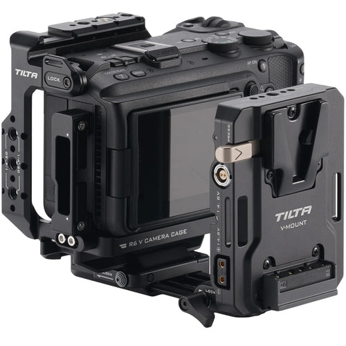 Tilta Camera Cage for Canon R6 V Power Kit - Black