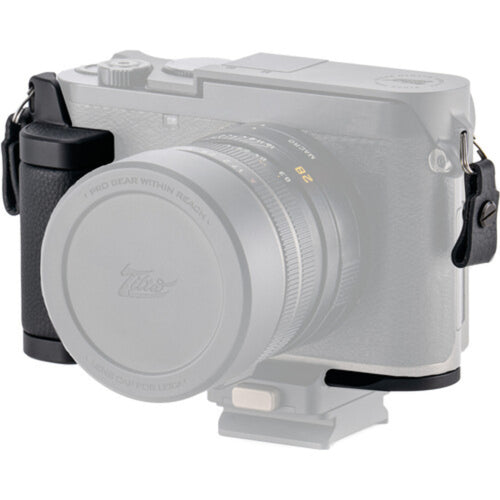 Tilta Mounting Base Plate with Leather Grip for Leica Q3 (Black)