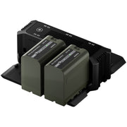Tilta Foldable Charging Station for L-Series/NP-F Battery Kit (2 Batteries) - Black