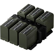 Tilta Foldable Charging Station for L-Series/NP-F Battery Kit (6 Batteries, EU) - Black