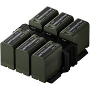 Tilta Foldable Charging Station for L-Series/NP-F Battery Kit (6 Batteries, US) - Black