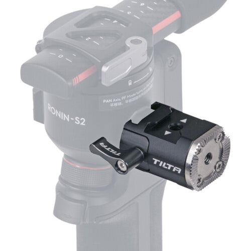 Tilta Left-Side NatoRail to Rosette Adapter for DJI Gimbal