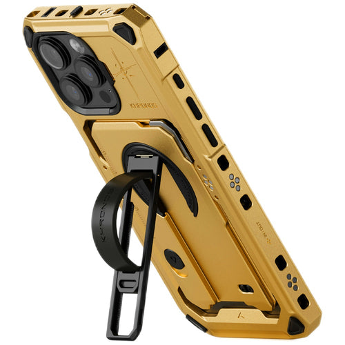 Khronos x On the Roam iPhone 16 Pro/Pro Max Case - Gold