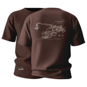 Tilta Hydra Arm Futuristic Sketch T-Shirt XL