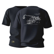 Tilta Hydra Arm Futuristic Sketch T-Shirt XL