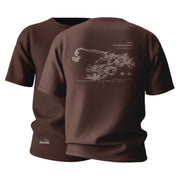 Tilta Hydra Arm Futuristic Sketch T-Shirt XXL