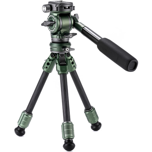 Tilta VT03 Tabletop Video Fluid Head with 1-Stage Carbon Fiber Tripod Legs