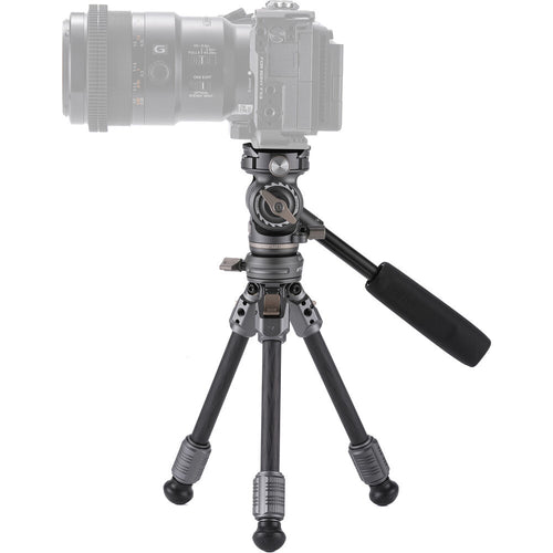 Tilta VT03 Tabletop Video Fluid Head with 1-Stage Carbon Fiber Tripod Legs