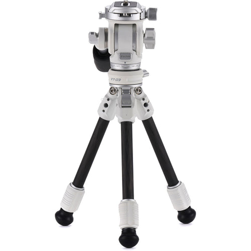 Tilta VT03 Tabletop Video Fluid Head with 1-Stage Carbon Fiber Tripod Legs