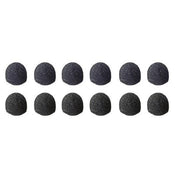 Sony ADC77B - Set of 12 Black Urethane Windscreen Kit for ECM77 Microphone