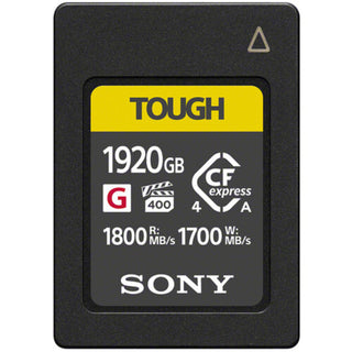 Sony Tough 1920GB CFexpress Type A 1800MB/s Memory Card