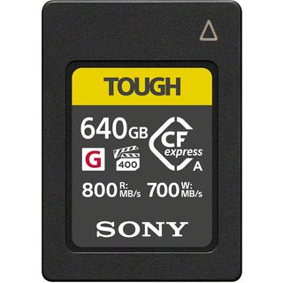 Sony Tough 640GB CFexpress Type A 800MB/s Memory Card
