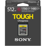 Sony Tough 512GB CFexpress Type B 1700MB/s Memory Card