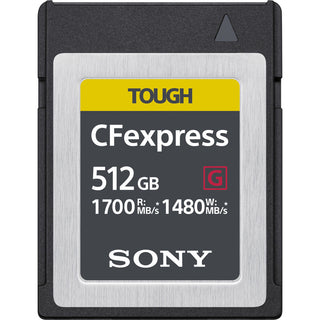 Sony Tough 512GB CFexpress Type B 1700MB/s Memory Card