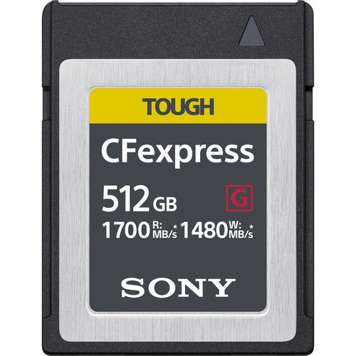 Sony Tough 512GB CFexpress Type B 1700MB/s Memory Card