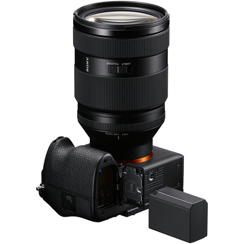 Sony FX5 Full-Frame Cinema Camera with DVF-EL1 OLED Viewfinder and 3x Sony NP-SA100 Batteries
