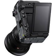 Sony FX5 Full-Frame Cinema Camera with DVF-EL1 OLED Viewfinder and 3x Sony NP-SA100 Batteries