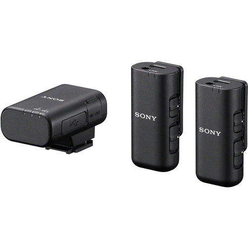 Sony ECM-W3 2-Person Wireless Microphone System (2 TX + 1 RX)