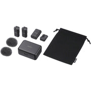 Sony ECM-W3 2-Person Wireless Microphone System (2 TX + 1 RX)