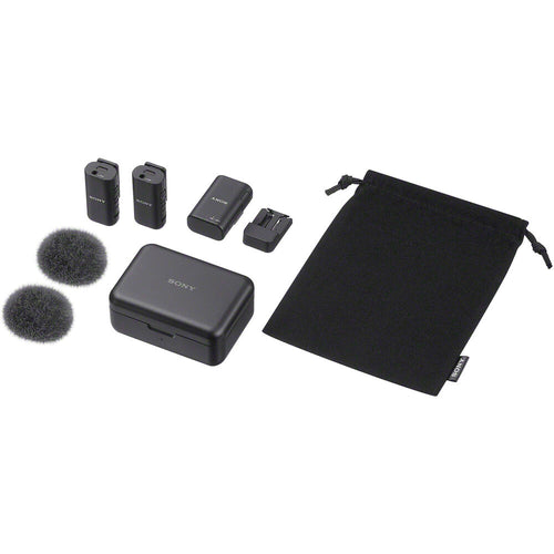 Sony ECM-W3 2-Person Wireless Microphone System (2 TX + 1 RX)
